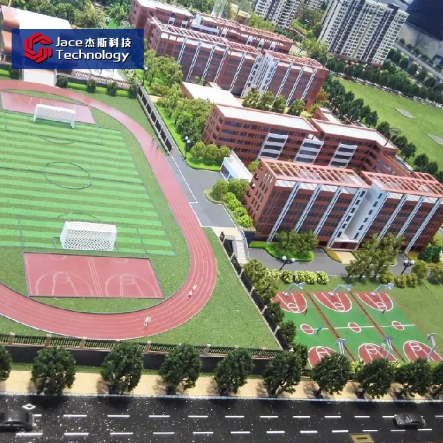 
Architectural ABS school scale models for sales office miniature architecture 