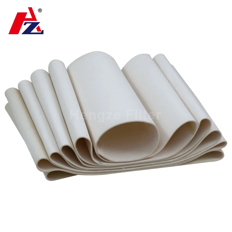polyester Needle Punched Felt Aramid Dust Collector Filter Felt Bag For Filtration