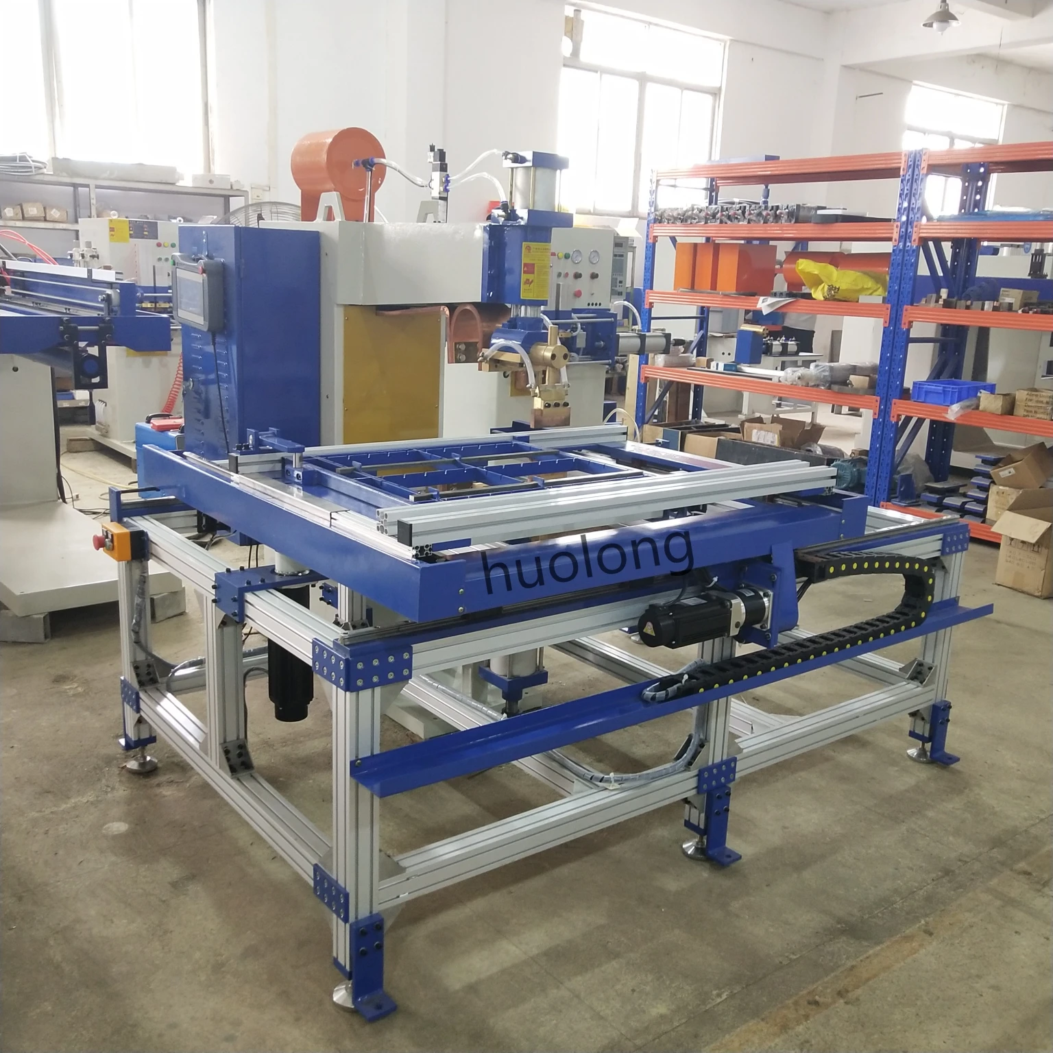 XY axis Automatic Wire Multi Point Spot Welding Machine