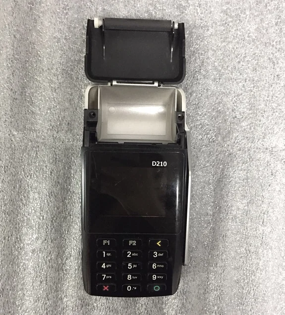 
 Б/у, в наличии, декодированный pos-терминал PAX D210, GPRS для оплаты, pos-терминал, используемый D210  