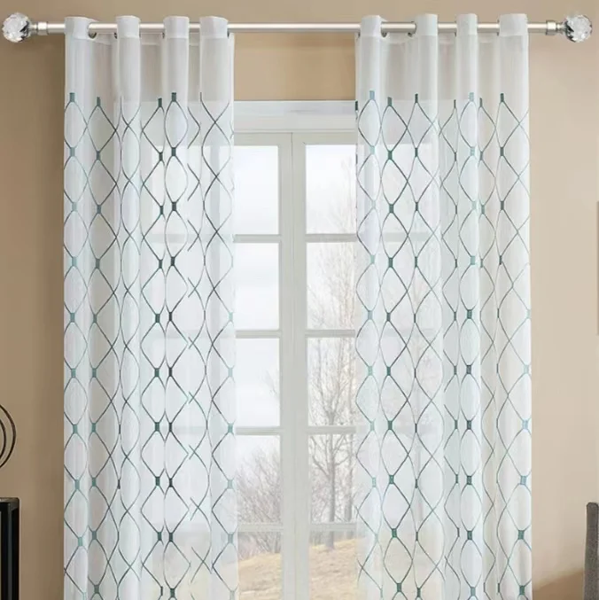 China factory curtain rod set crystal ball finial glass curtain rod accessories acrylic glass curtain finial rods for sales