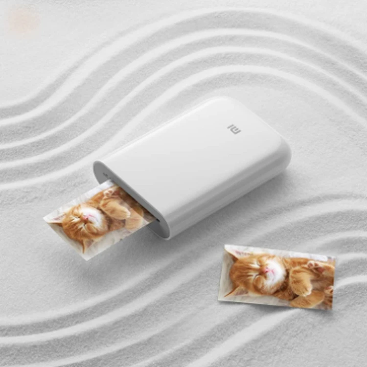  Специальный Рождественский подарок портативный мини Карманный фотопринтер Xiaomi Mijia AR 500 мАч принтер для