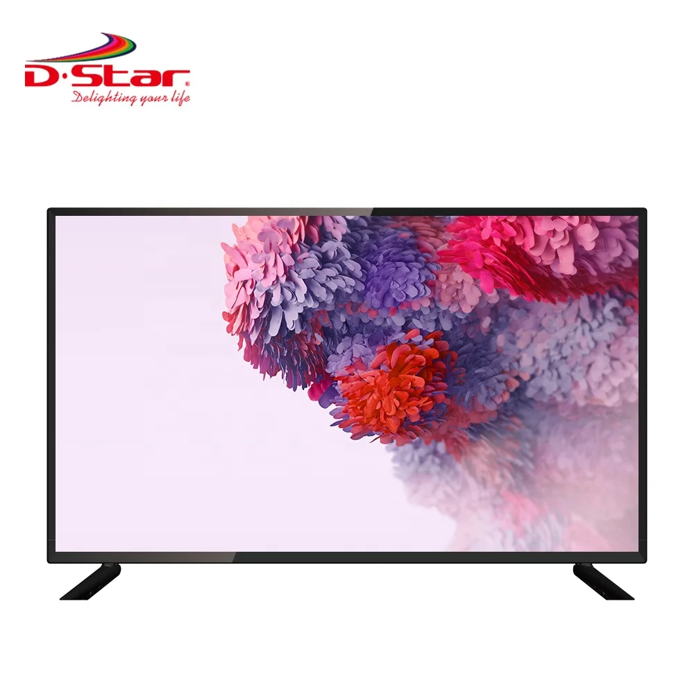 4K LED Android Smart TV China Hot Sale 32 40 42 50 65 75 Inch Flat Screen HD LED TV LCD 32 50 55 Inch Television Black OEM Hotel