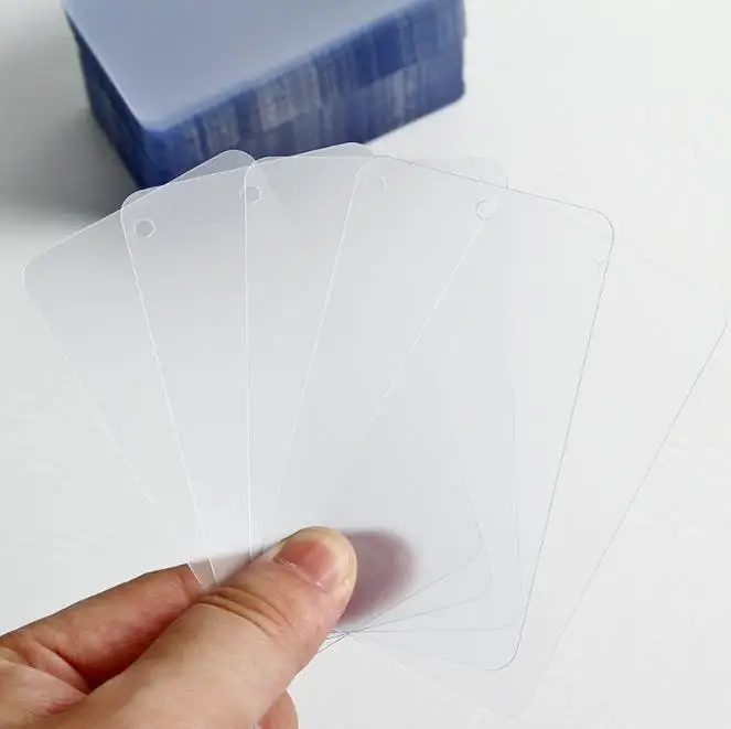 Hot Sell Hang Tag Factory Wholesale Clothing Custom Name Clear