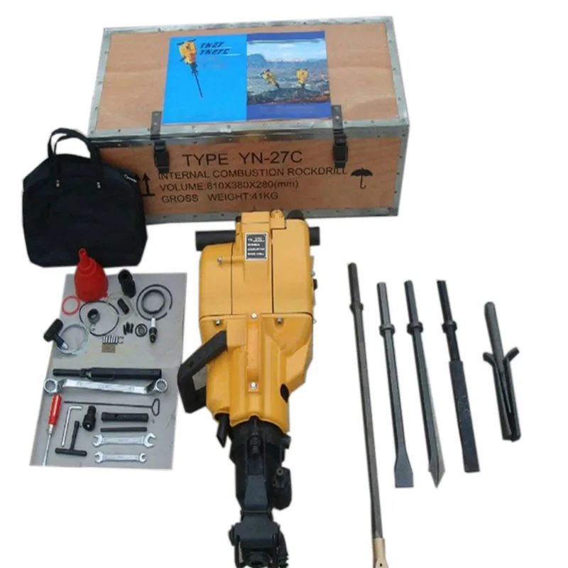 YN27c Petrol Rock Drilling Tools/gasoline Drill Machine for Sale
