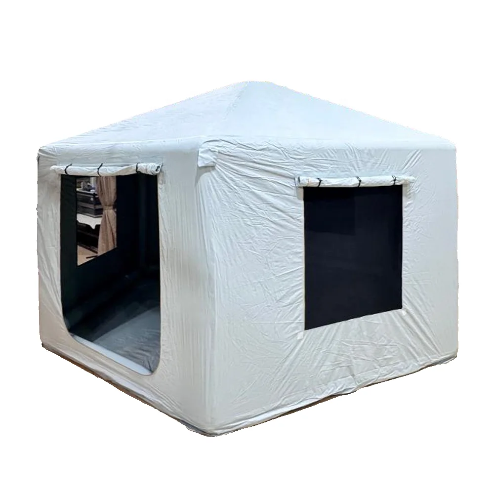 Factory design clear dome tent waterproof 5 6 7 8 people 12 inflatable tent for camping