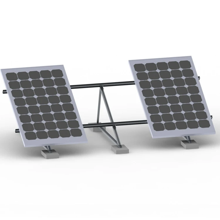 Aluminum 6005-T5 Solar Panel Mounting Bracket Structure Racks For Solar System