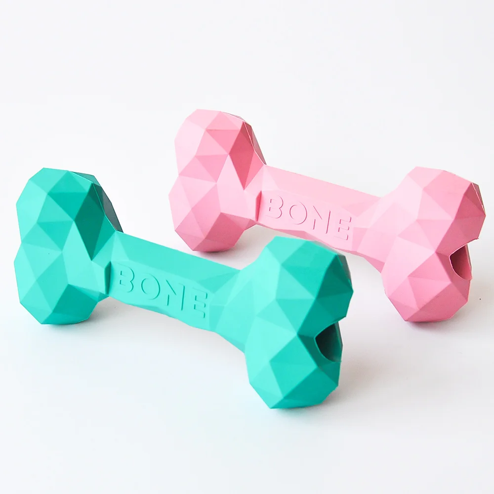 
Best Selling Premium Cheap wholesale soft rubber Bone type chew dog pet toys 