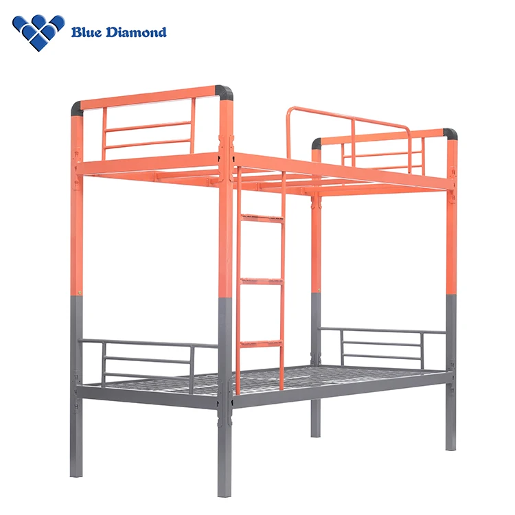 
School Furniture Dormitory Metal Bunk Bed Simple style Space Saving Modern Dormitory Bunk Beds 