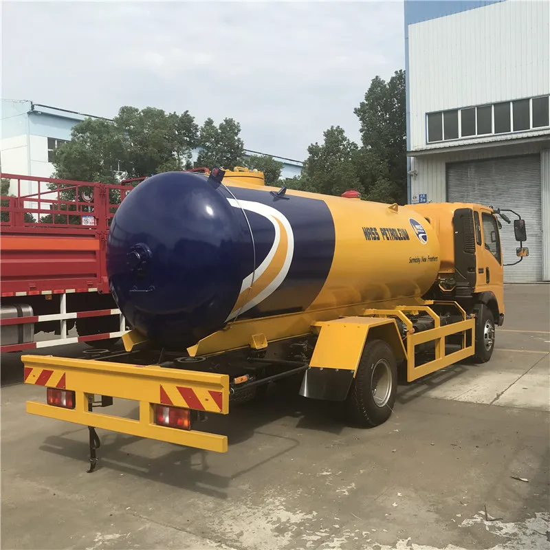 2.5MT LPG gas bobtail LPG gas truck for Africa