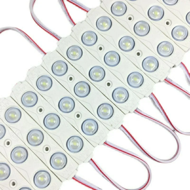 Cheap 1.2W 12v SMD 2835 injection led module with lens