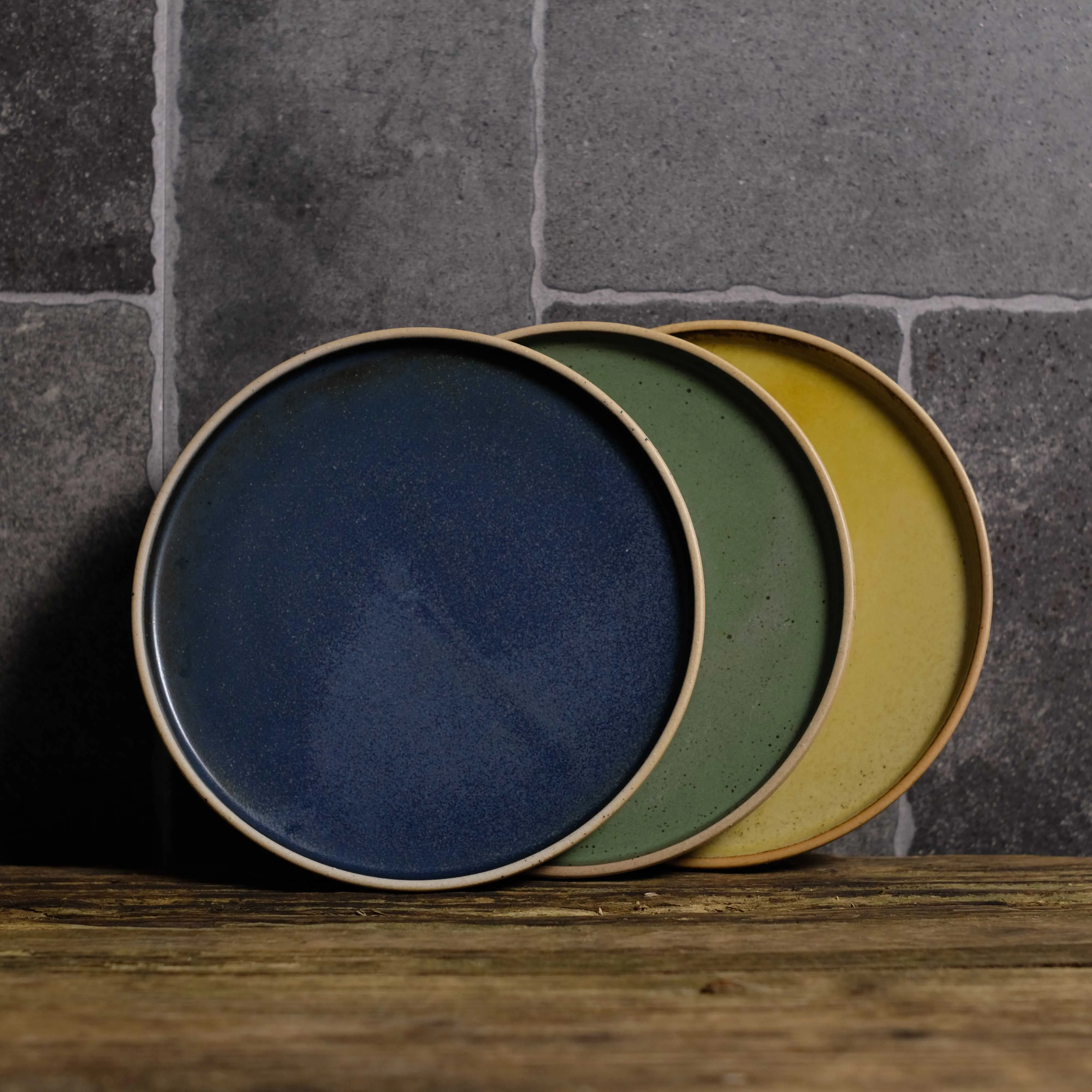 Retro 2024 Rustic Vajilla Ceramic Pratos Dinner Set hotel Plate Ceramic For Restaurant porcelain dishes plates sets dinnerware