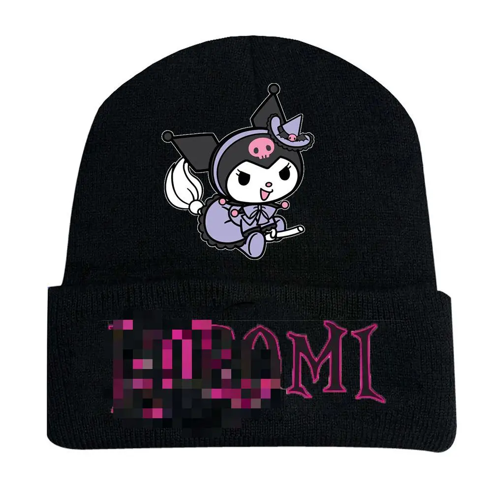 13 Designs Wholesale Price Anime Large Baby Beanie Hats My Melody Cartoon Hello Cat Embroidery Hats with Custom Logo
