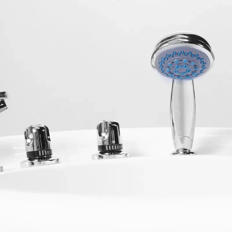 Hotel modern design freestanding bath tub acrylic solid surface beige quartz color bathroom bathtub