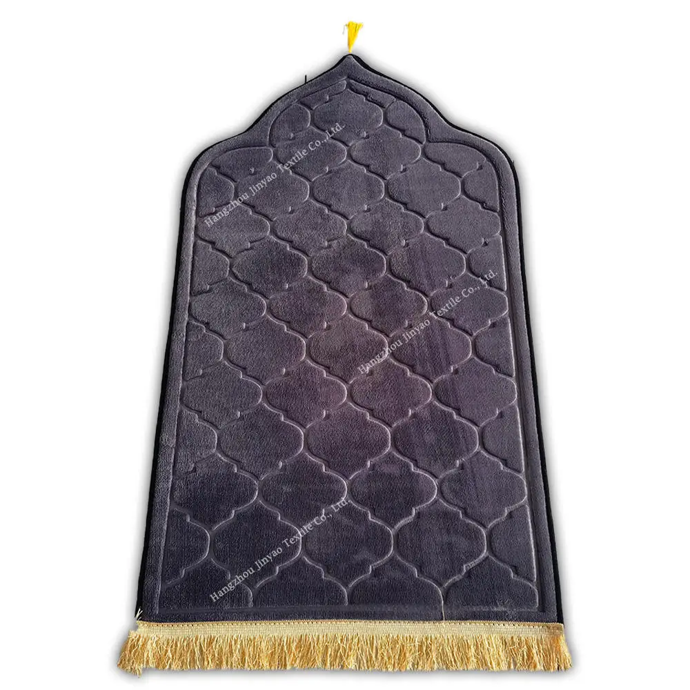 Cheap Wholesale Factory Islamic Gift Travel Muslim Portable Prayer carpet Rug Pocket Mat Islamic Prayer Mat