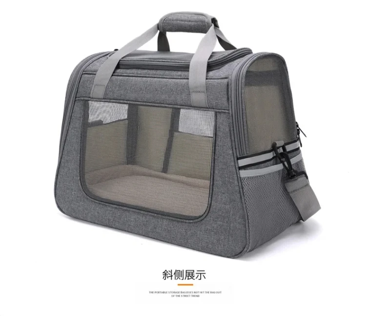 Pet Supplies Pet Products For Cat Litter Box Plastic Bag Recycled Rpet Water Bottle Bag Pet Cat Carrier Bag