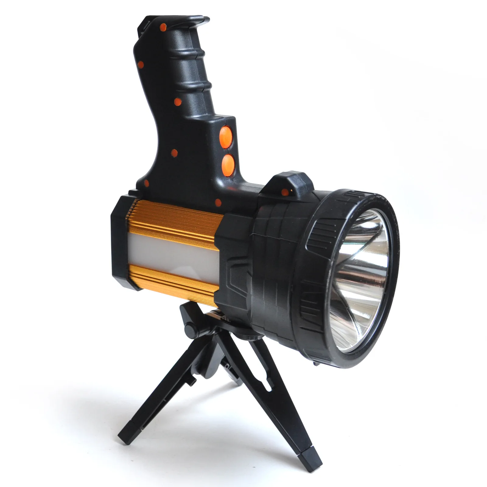 Spotlight Brightest Saving Function 60 Hour Standby Battery Time LED Flashlight for Camping Hunting Emergency Walking