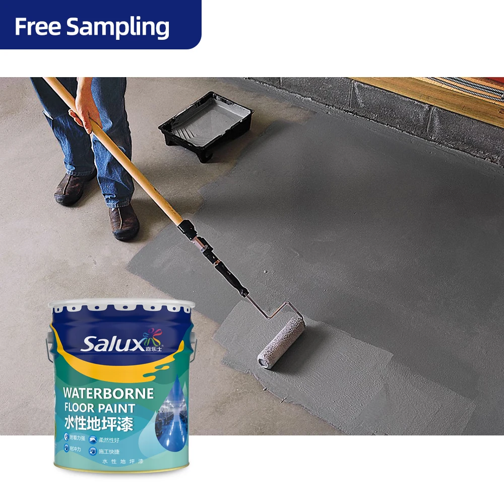 Water Based Paints Manufacturer Building Decorative Apoxy Epoxy Floor Coating Paint For Cement