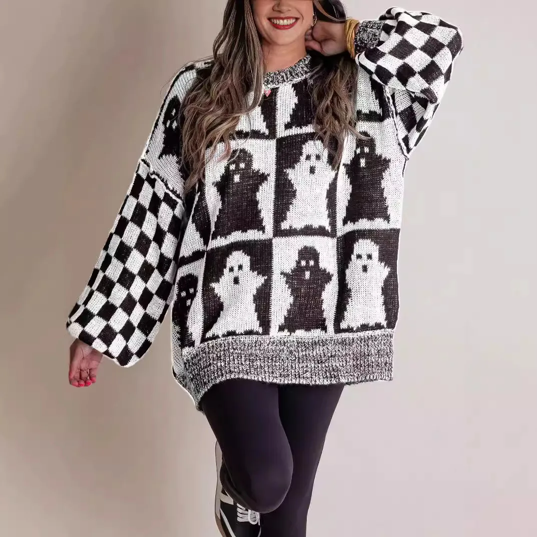 Ladies Halloween Pattern Pullover for winter 2013 knitting models for men warm fleece pattern sexy cable knit pattern sweater