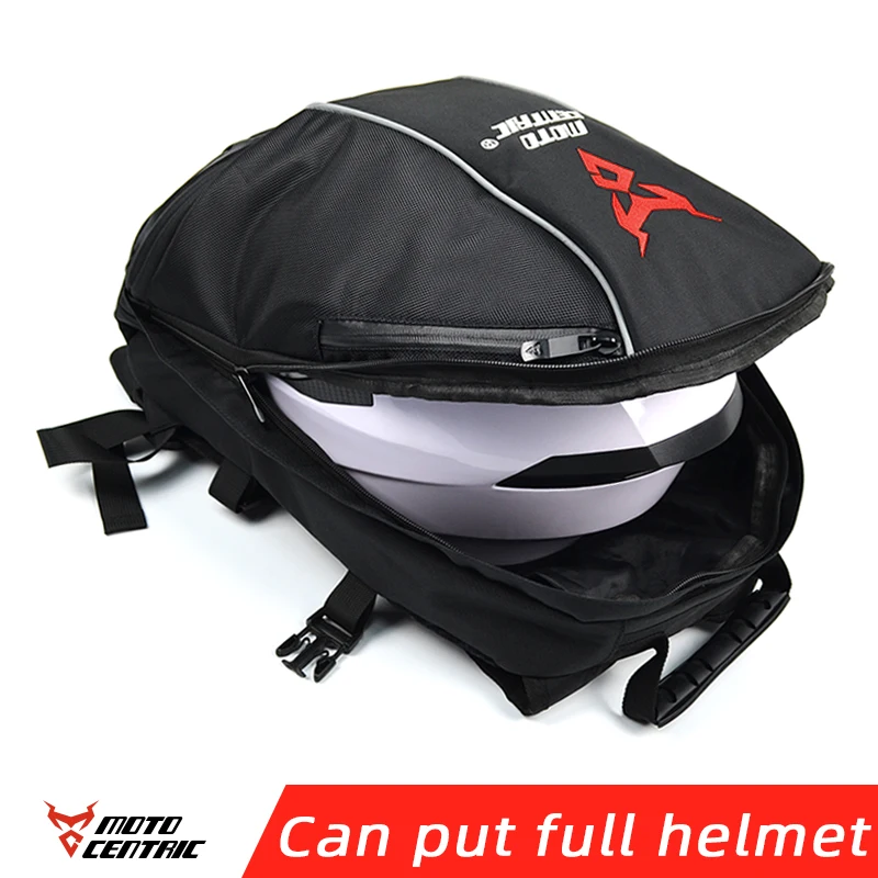 MOTOCENTRIC Large Capacity Waterproof Motorcycle Rider Bag Backpack Hard Shell Men Motorcycle Backpack For Travelling Cycling