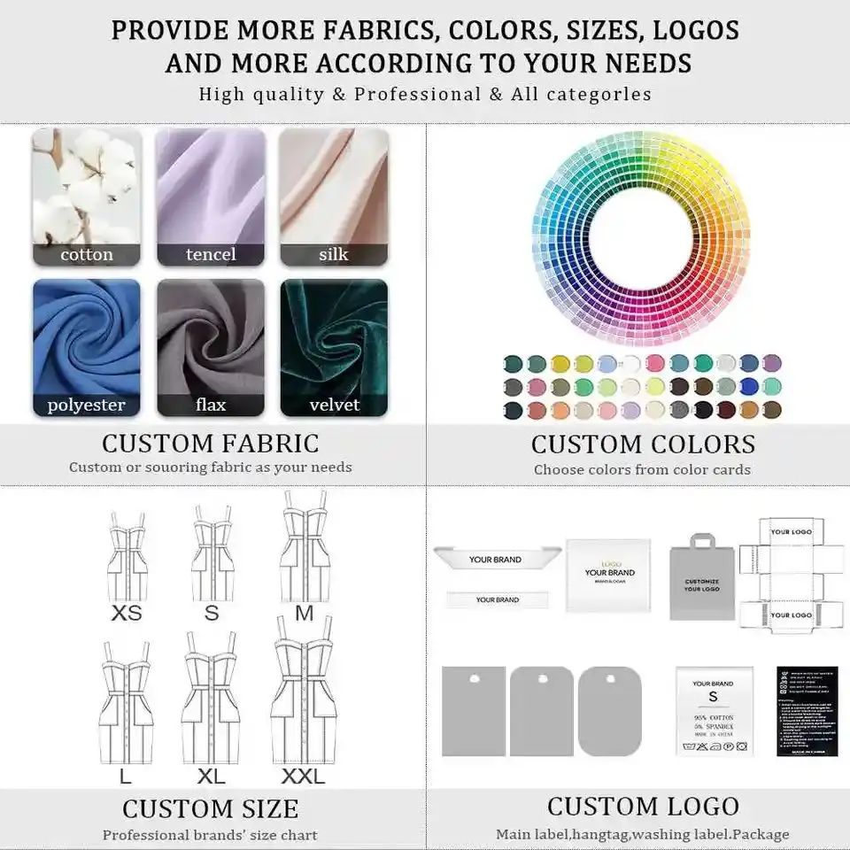 Custom Dress Manufacturer Small Orders Dress Design New Boutique Custom Women Dress