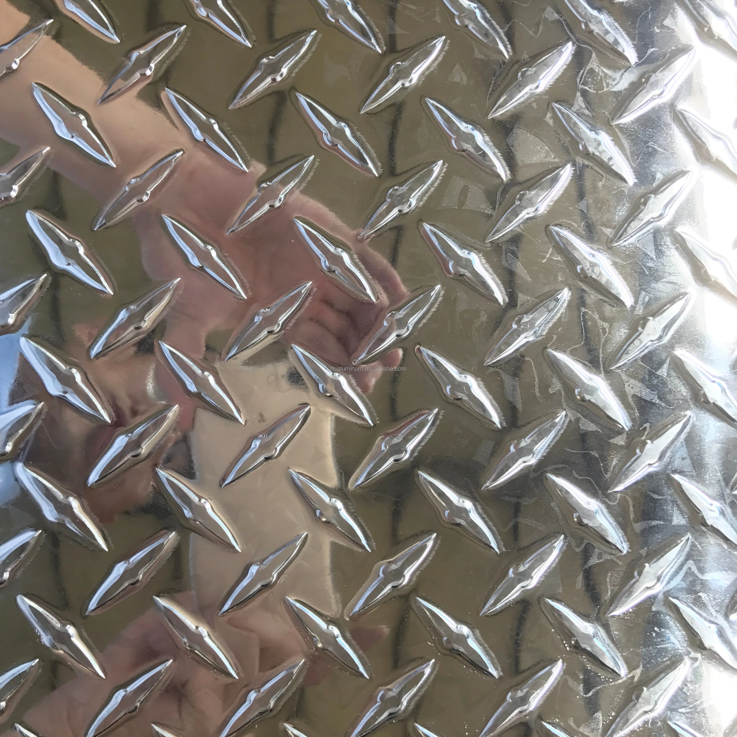 Aluminum diamond plate 1 bar  3003 aluminum tread plate 1050 3003 aluminum diamond sheet