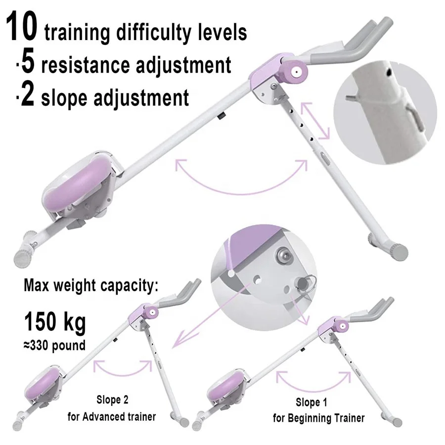ZONWINXIN  Abdominal machine Ab exercise equipment can be adjusted for home gym abdominal muscle machine exercise equipment