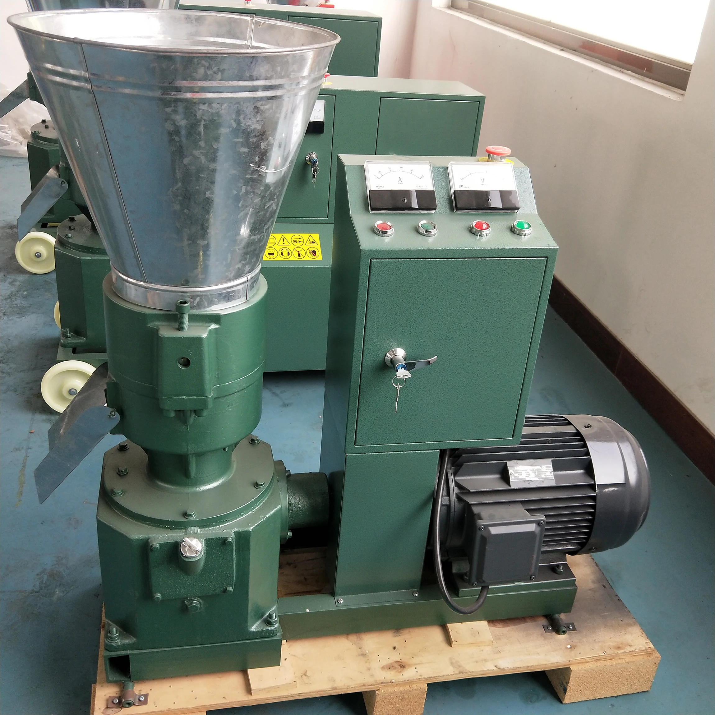 low noise level sawdust wood biomass pellet fertilizer making machine