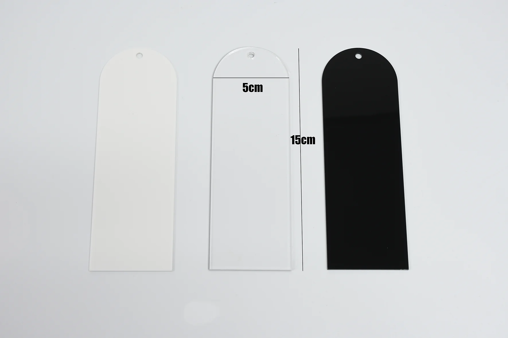 WXU RTS 15x5cm 2mm thick Acrylic Blank Bookmarks