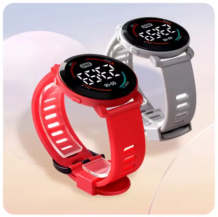 Digital Watch Luminous Calendar 2024 Kids Watches Waterproof Sports Wristwatch Children Electronic Clock