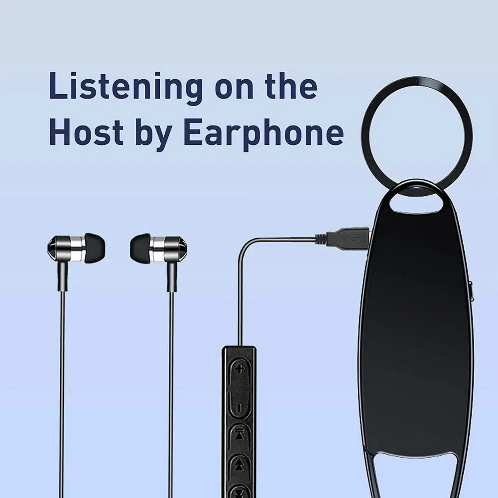 V13 Voice Activated Recorder Mini Dictaphone Professional Audio Sound Recorder for Lecture Students