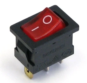  BAOKEZHEN SC768 однополюсный мини-кулисный переключатель 3 контакта ВКЛ./ВЫКЛ. С кулисным переключателем CE 10 А 250 В