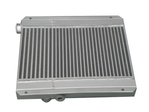 Air to air heat exchanger engine cooling system aluminum air cooled