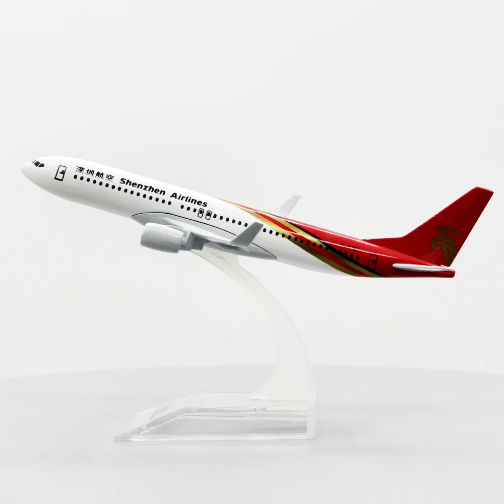 China Shenzhen B737 Aircraft Models Airliner and Fighter Resin Crafts High-Detail Aircraft Models Toy