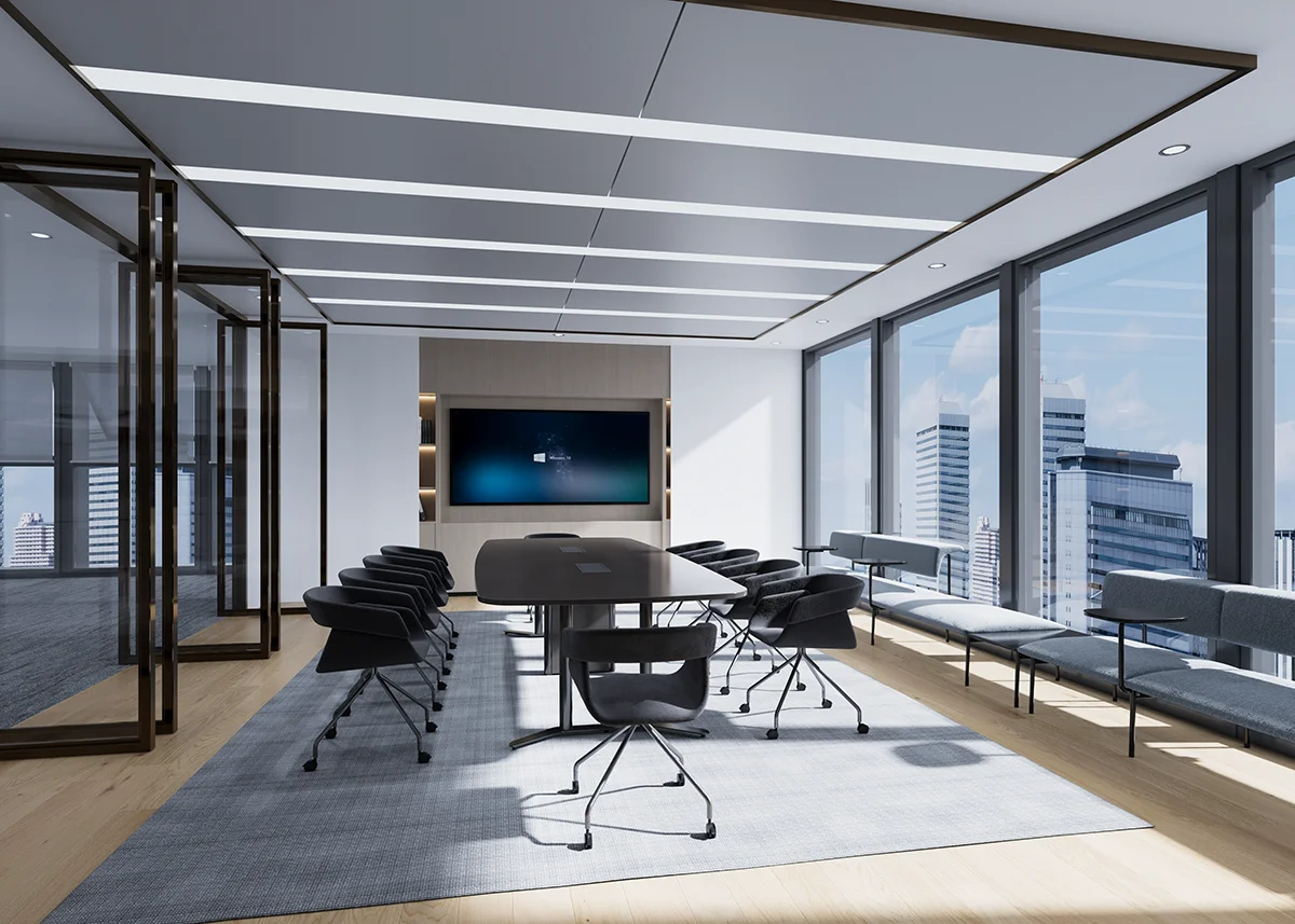 MARATTI THEO Modern Office Furniture Wooden Meeting Room Table