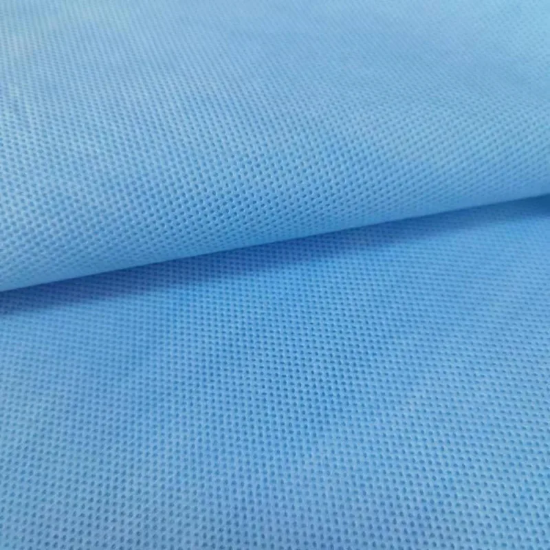 SMS  blue and white pp  nonwoven fabric for surrgical gown