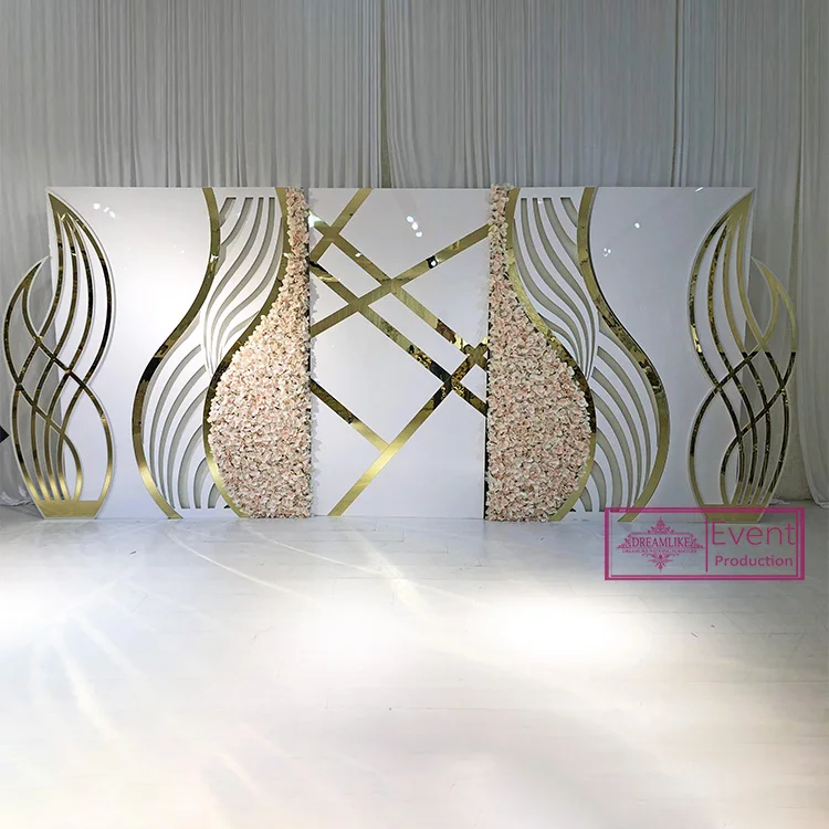 New Design Boda Decoration Mariage Wedding Backdrop for Sale