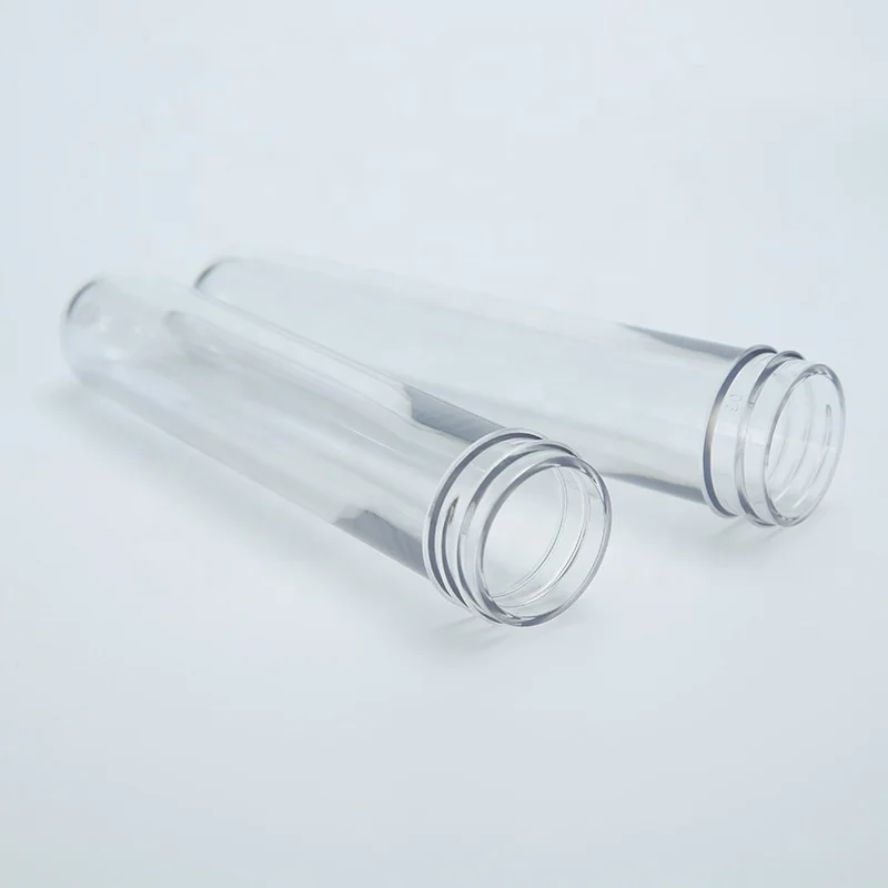 PCO1881 38g Plastic PET Preform PET Water Bottle Embryo For Mineral Water Drinking Bottles