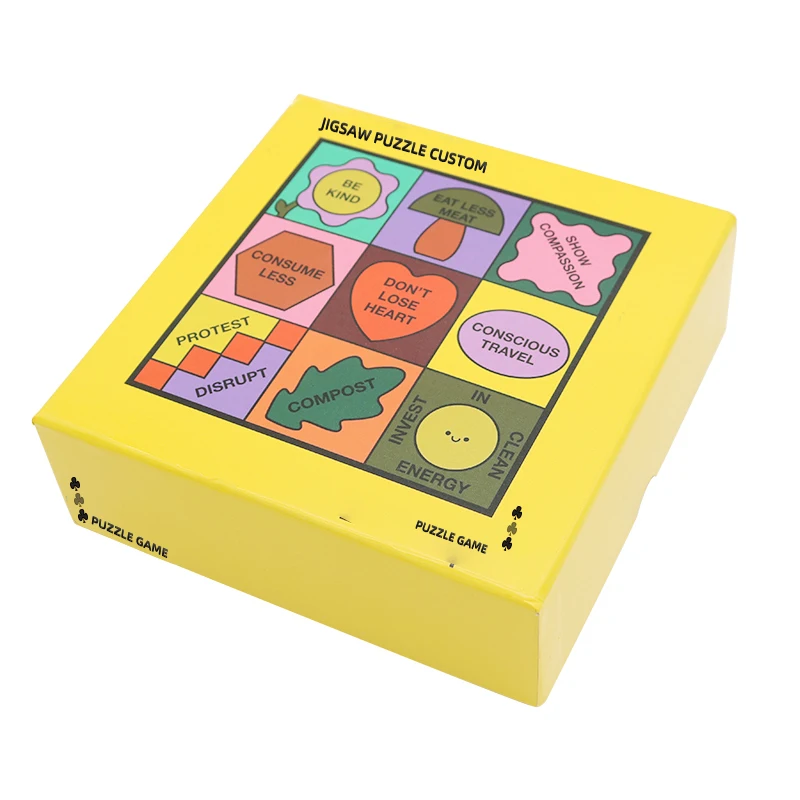  New Products Personalized Letter Puzzle 1000 500 Piece Printer Piecemeal Free