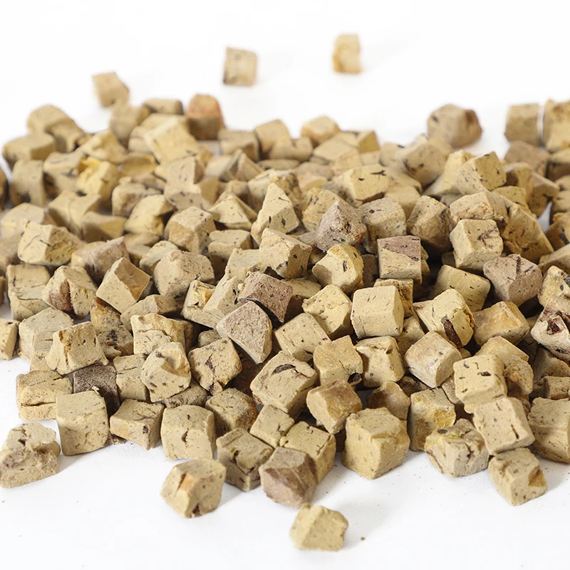 Manufacture Supply Bulk Dry Chicken Liver Dog Food Pet Food