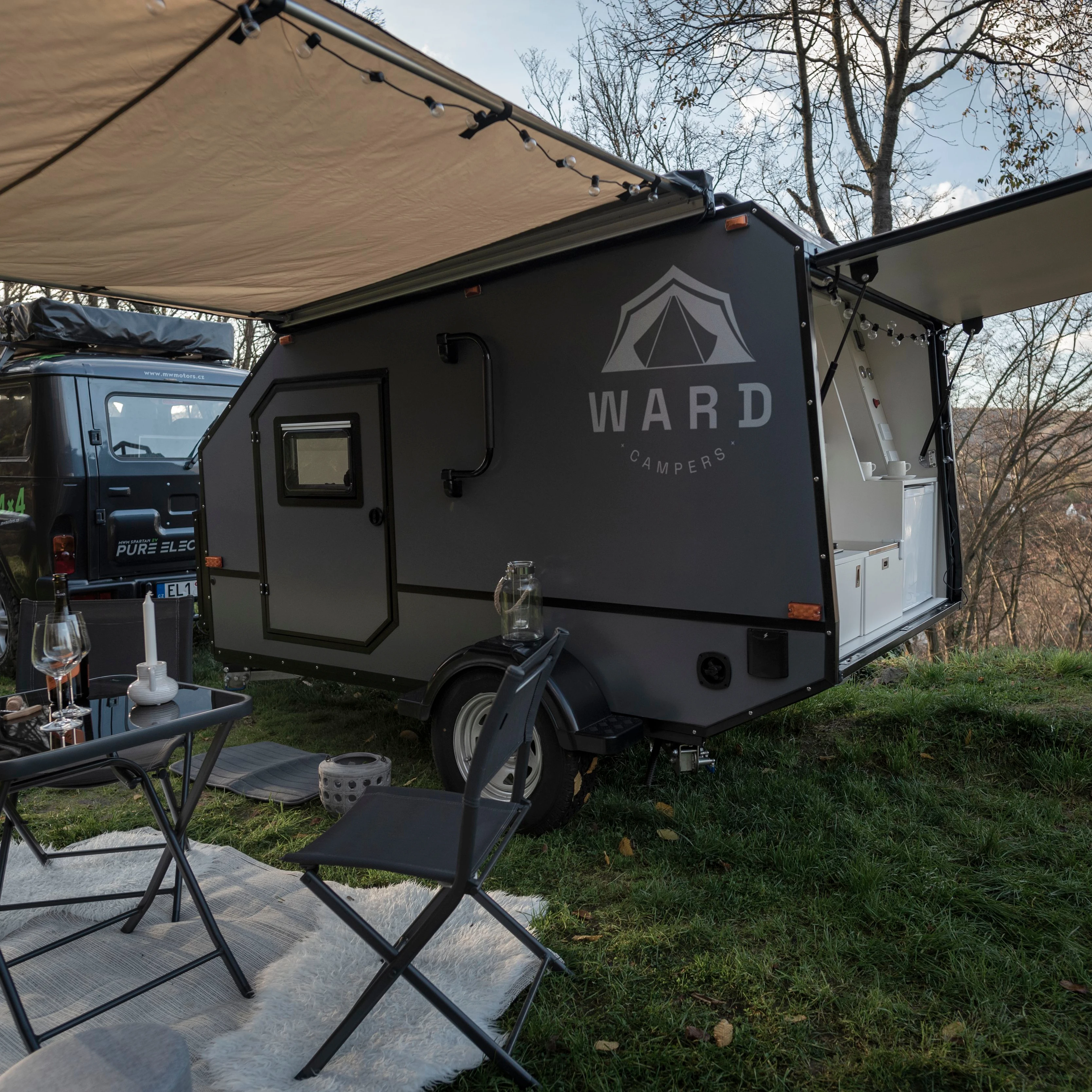 Ventilation Multifunction Move Caravan Camper Portable Caravan Mover Trailer Camper