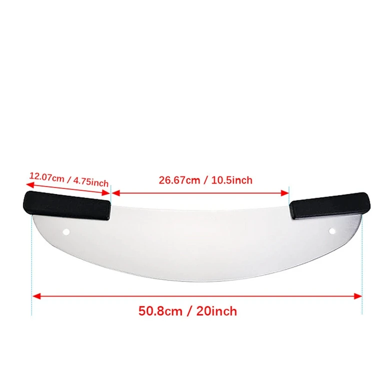 Professional pizza wheel cutters pizza rocker knife lifter servers baking screens cheese knife dough dividers knives tools