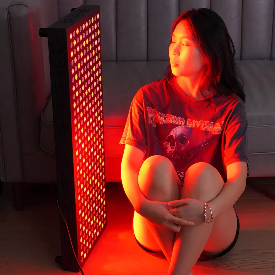 2022 Hottest No Filcker Red Light Therapy Beauty Equipment 1500 Watt Full Body Smart Timing Red Infrared Light Therapy For Home
