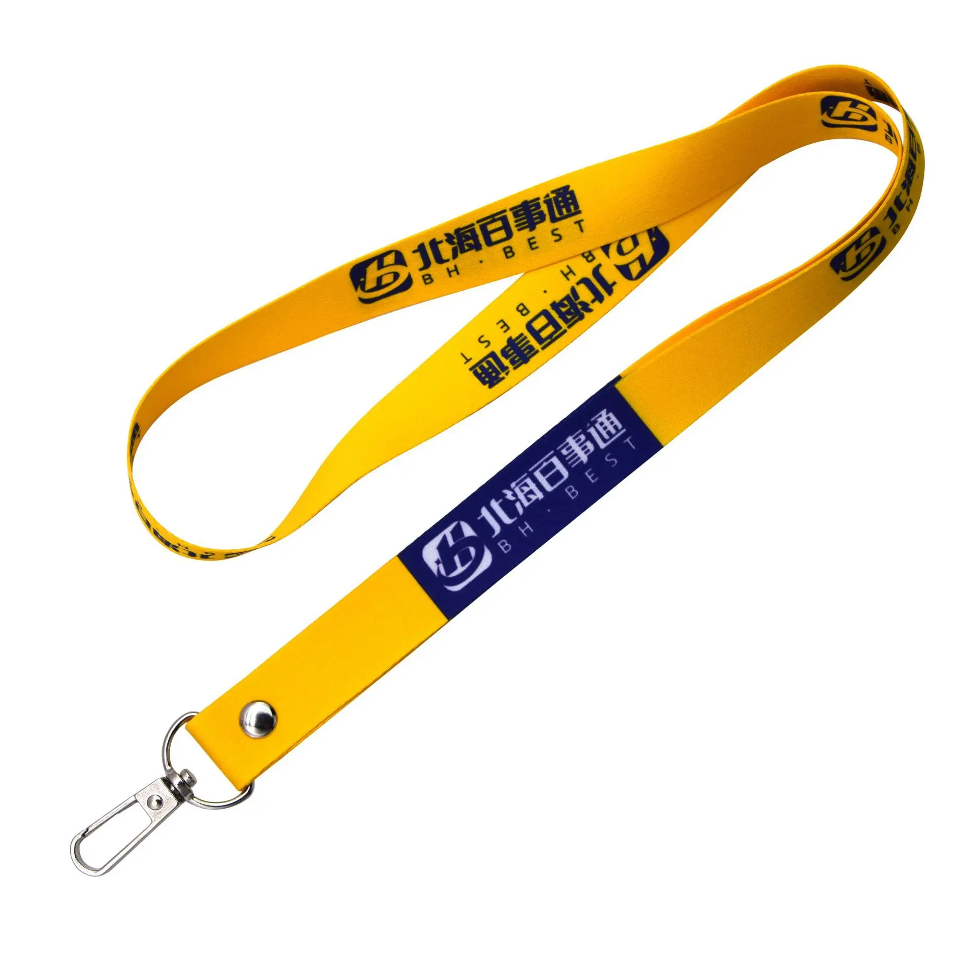 Full Color Printing Minimum Order Lanyards Manufacturer Cheap Personalized Neck Tool Printing Custom Polyester Lanyards