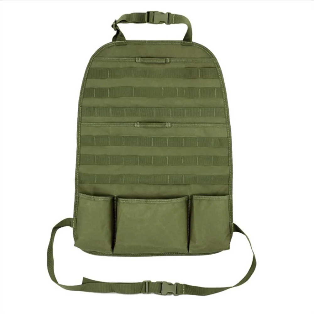  Car Back Seat Organizer Tactical Accessories Army Molle Pouch Multi-layer Storage Bag Military Outdoor Hunting Auto