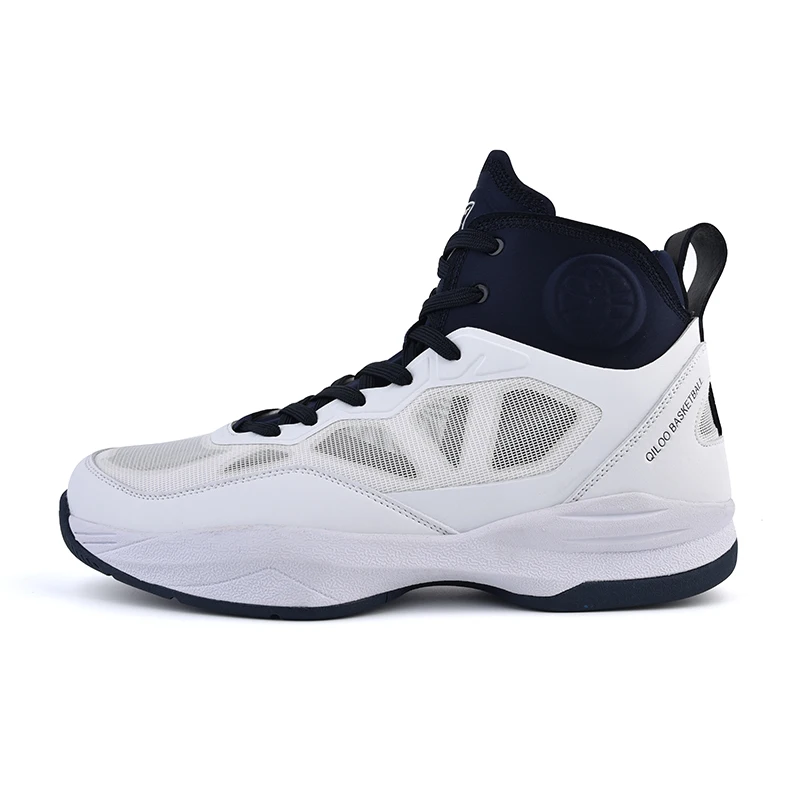 QILOO High Top Basketball Style Shoes Quality Breathable Running Shoes with Rubber Insole for Summer Winter Use OEM New Arrival