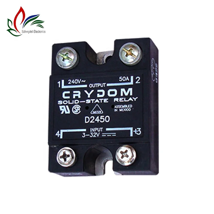 D2450 реле SSR 50A 240VAC мощность переменной 40a 3 фазы твердотельные реле SSR