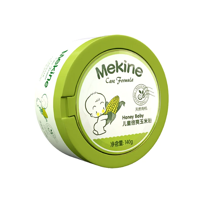 100% натуральный порошок для ванны, уход за кожей ребенка, 140 г, тальковый порошок для ребенка, уход за кожей тела, детский порошок кукурузы для Маринованного нагрева