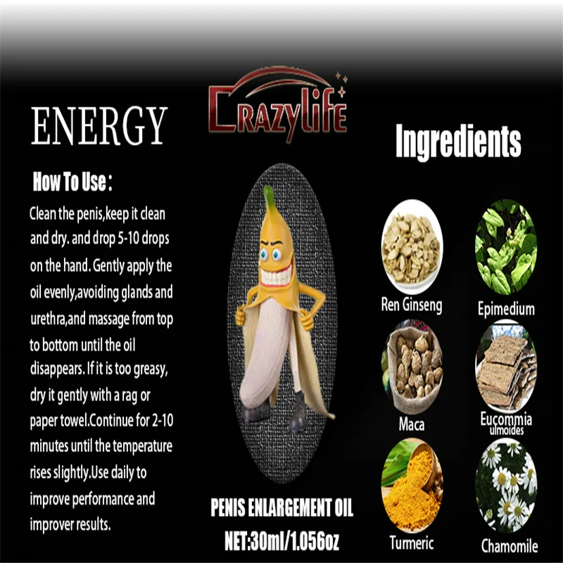 Factory supply Man Penis Enlargement Essential Oil Extended Lasting Adult Sex Products Xxx Oil For Men 30ml