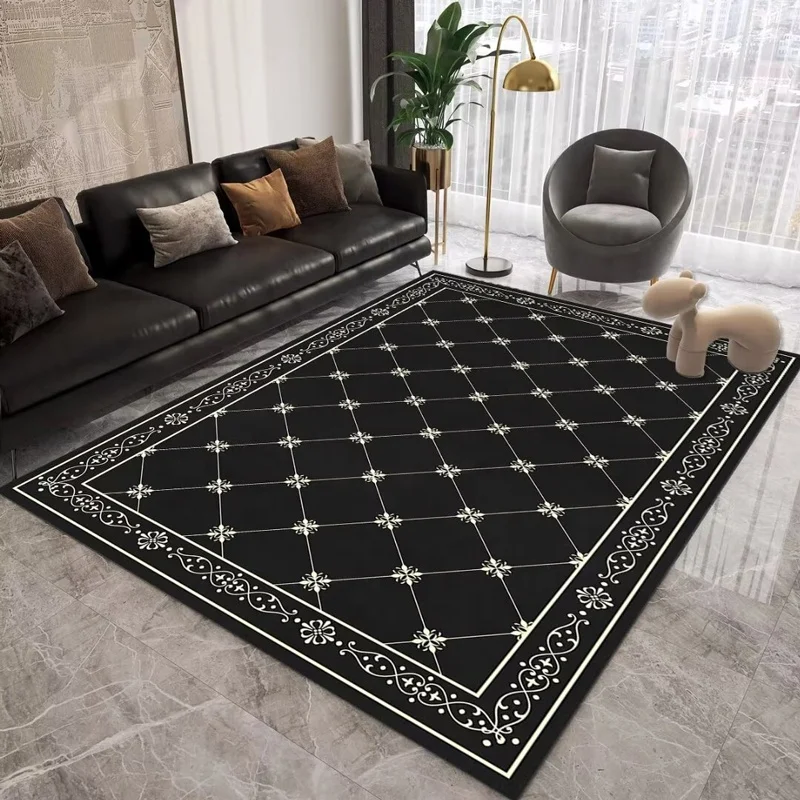 Washable Non slip Luxury Carpet for Living Room Modern Fashion Floor Mat Kitchen Rug Door Mat  Factory Custom Carpets and rugs